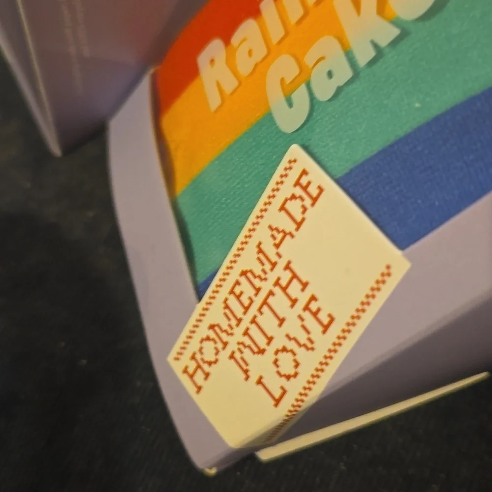 ❤️BUY 2 GET 1 FREE Eat My Socks Rainbow Cake Unisex Socks, Retail $15.99US